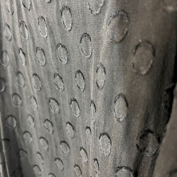 Nanette Lepore Vintage Y2K 90s 2000s SILK Black Sequins Mini Dress Sheer Overlay - Picture 10 of 10